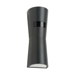 LED-Sensor-Außenwandlampe 5135, graphit, Metall, 26 cm, IP65