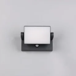 LED-Sensor-Außenwandlampe KANSAS anthrazit Breite 20 cm IP54