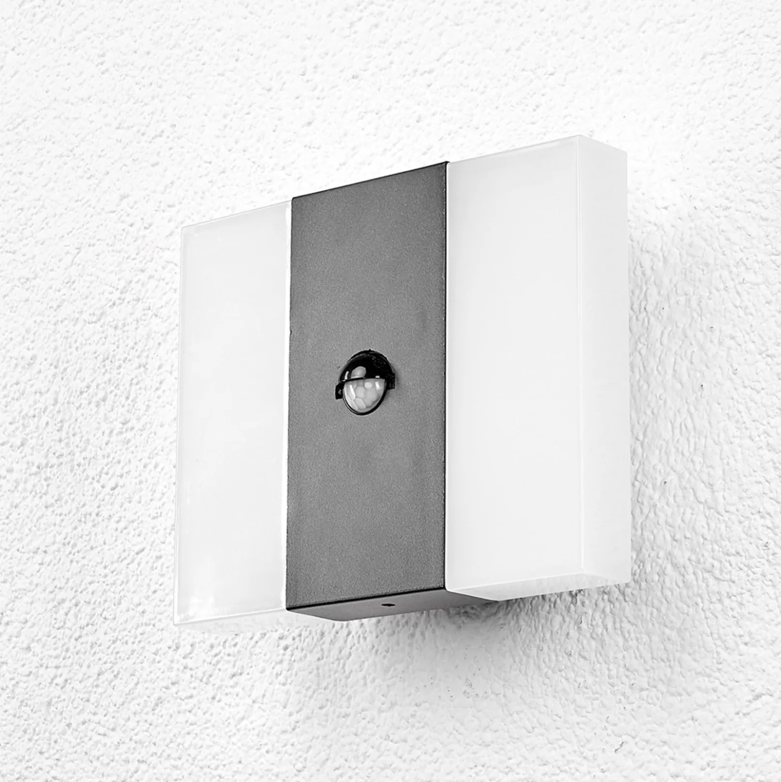 LED-Sensor-Außenwandleuchte Kumi, grafit, IP44