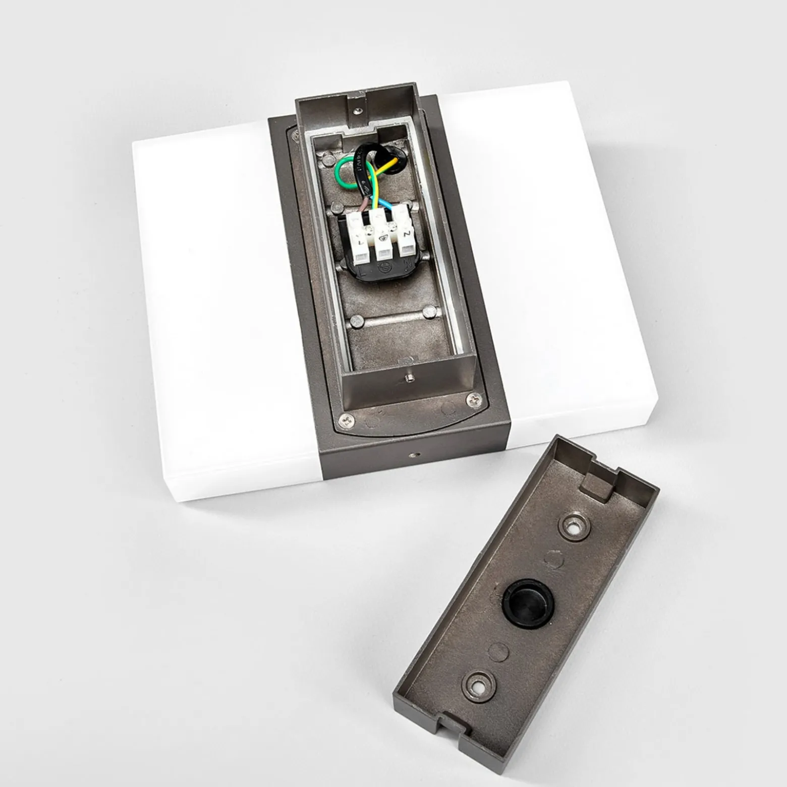 LED-Sensor-Außenwandleuchte Kumi, grafit, IP44