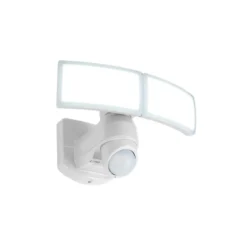 LED-Sensor-Außenwandstrahler ARC, weiß, 28 cm, 2-flg., IP54
