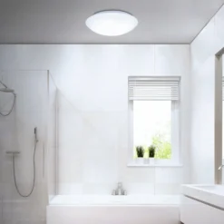 LED-Sensor-Deckenleuchte Elipso IP44 4.000K Ø38cm