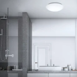 LED-Sensor-Deckenleuchte Elipso IP44 4.000K Ø38cm