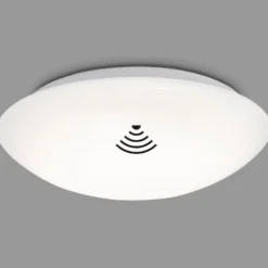LED-Sensor-Deckenleuchte Elipso IP44 4.000K Ø28cm