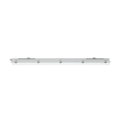 LED-Sensor-Wannenleuchte RESISTO, grau, 120 cm 34 W 840 IP66