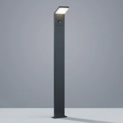 LED-Sensor-Wegelampe PEARL Höhe 100 cm anthrazit Metall IP54