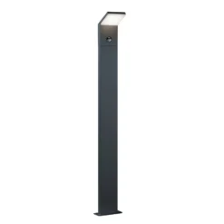 LED-Sensor-Wegelampe PEARL Höhe 100 cm anthrazit Metall IP54