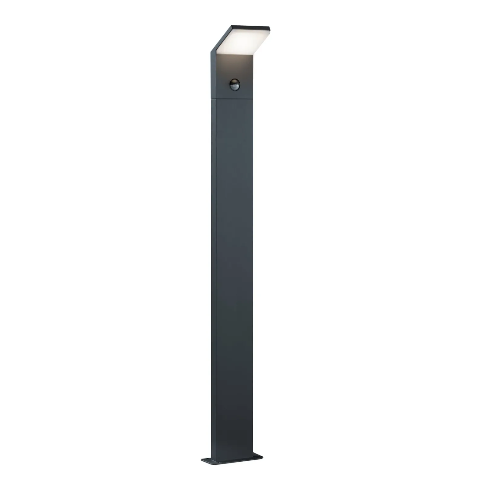 LED-Sensor-Wegelampe PEARL Höhe 100 cm anthrazit Metall IP54