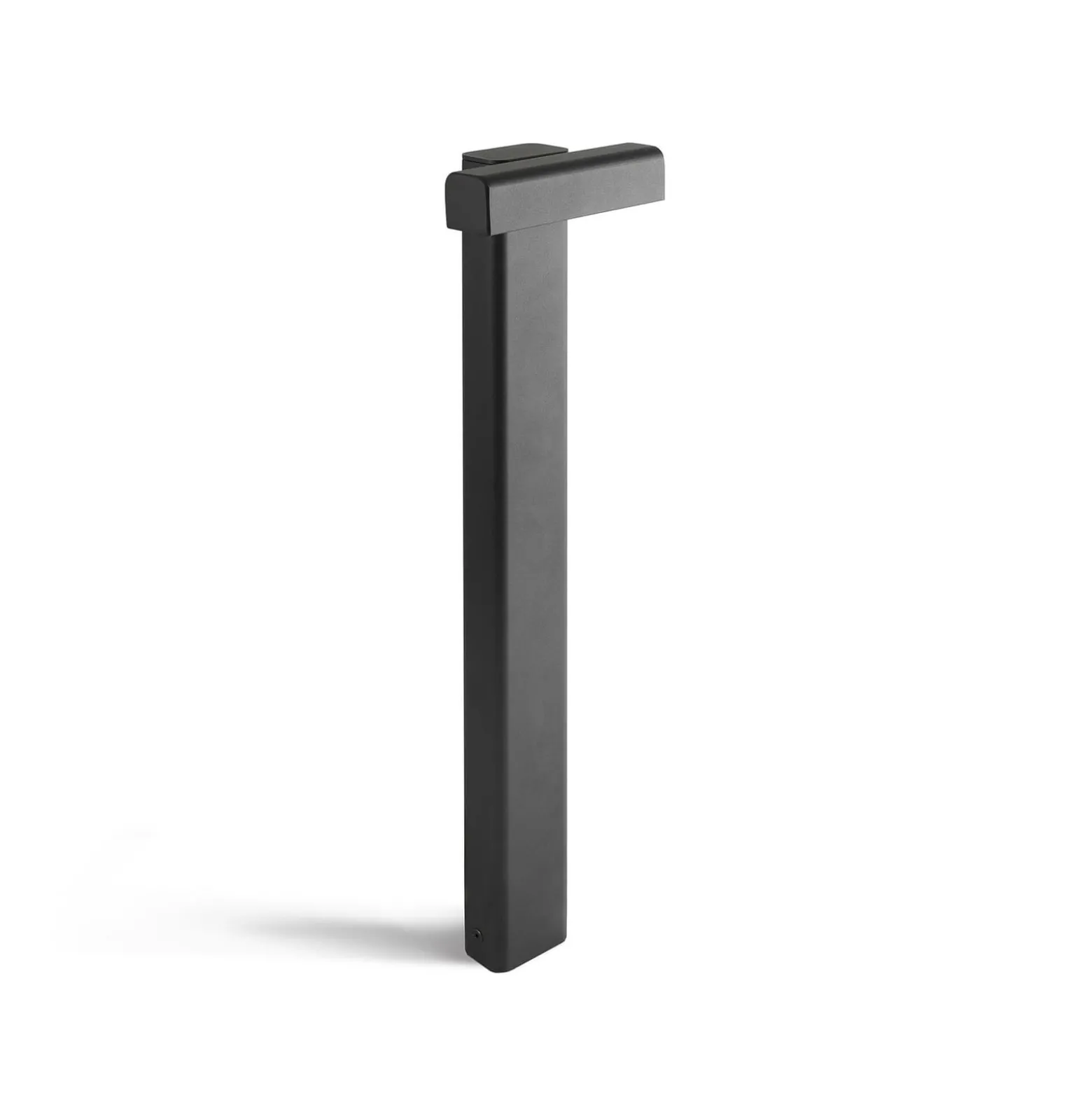 LED-Sockelleuchte Balic, schwarz, Aluminium, Höhe 58 cm