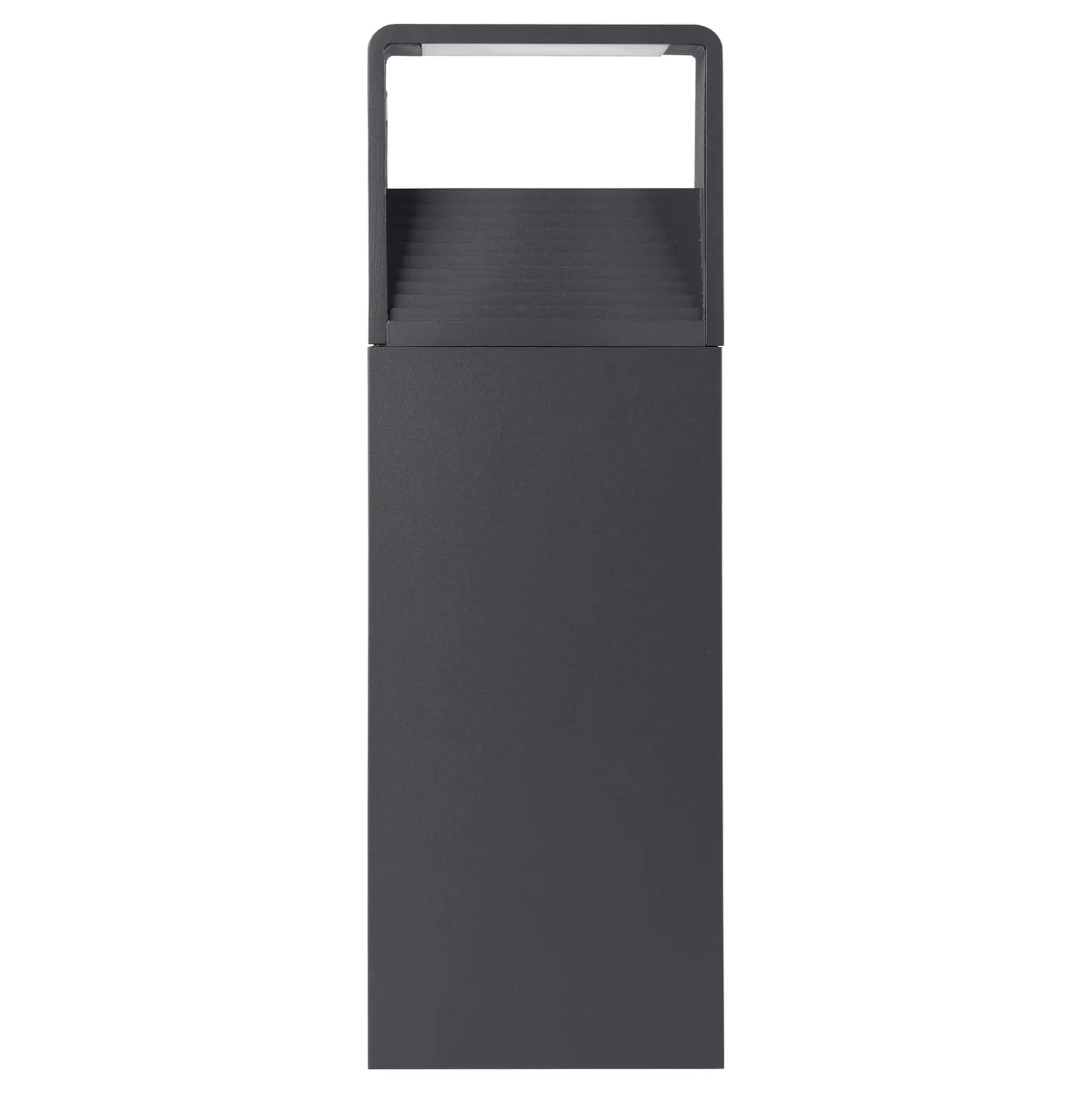 LED-Sockelleuchte Doninni 1, anthrazit, Höhe 40 cm