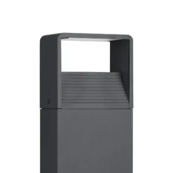 LED-Sockelleuchte Doninni 1, anthrazit, Höhe 40 cm