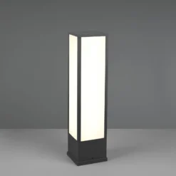 LED-Sockelleuchte Fuerte, anthrazit, Aluminium, IP54