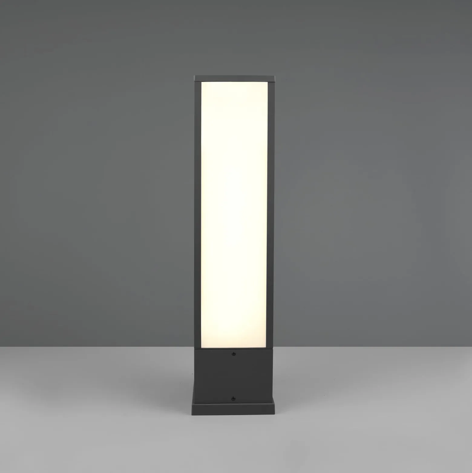LED-Sockelleuchte Fuerte, anthrazit, Aluminium, IP54