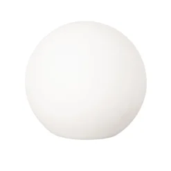 LED-Solar-Außenleuchte Dabus, Ø 25 cm, Kugel, weiß, Acryl