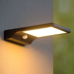 LED-Solar-Außenwandleuchte Basic mit Sensor