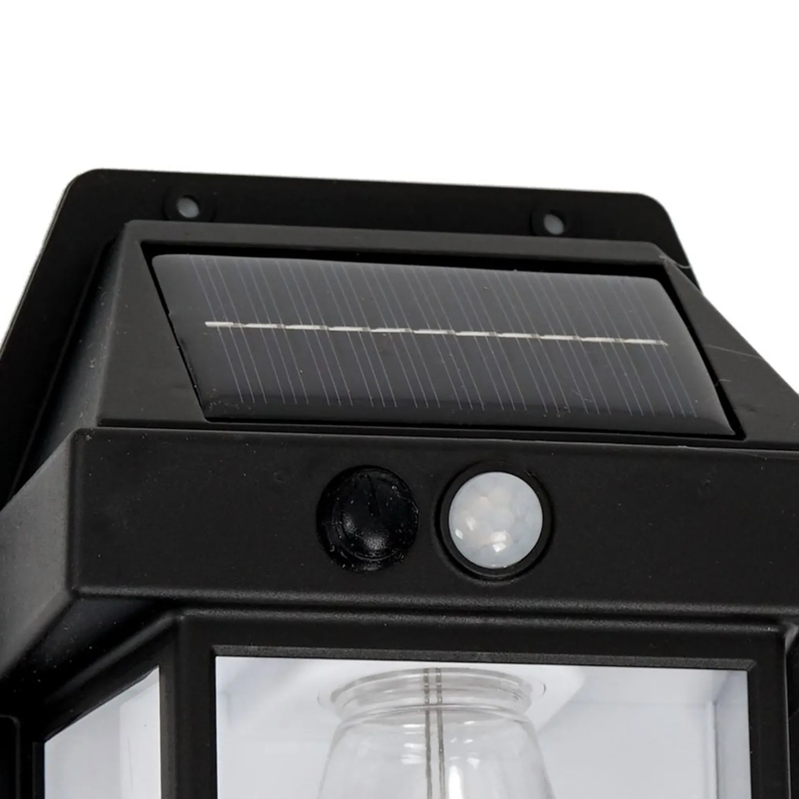 LED-Solar-Außenwandleuchte Filo, Kunststoff, schwarz, IP44