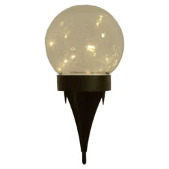 LED-Solar-Dekoleuchte 5248203 aus Glas, 3er-Set
