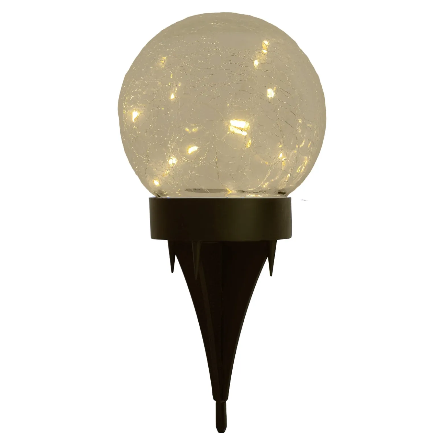 LED-Solar-Dekoleuchte 5248203 aus Glas, 3er-Set