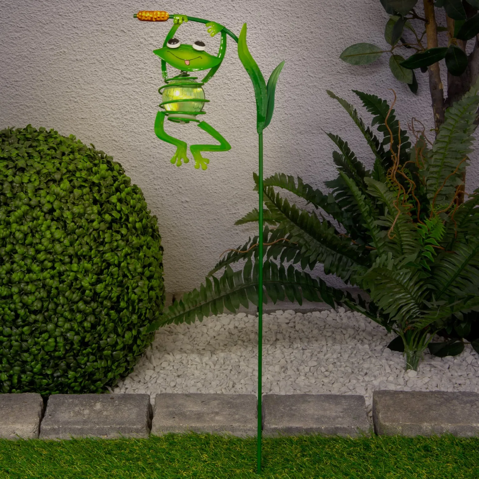 LED-Solar-Dekoleuchte 5280417, hängender Frosch