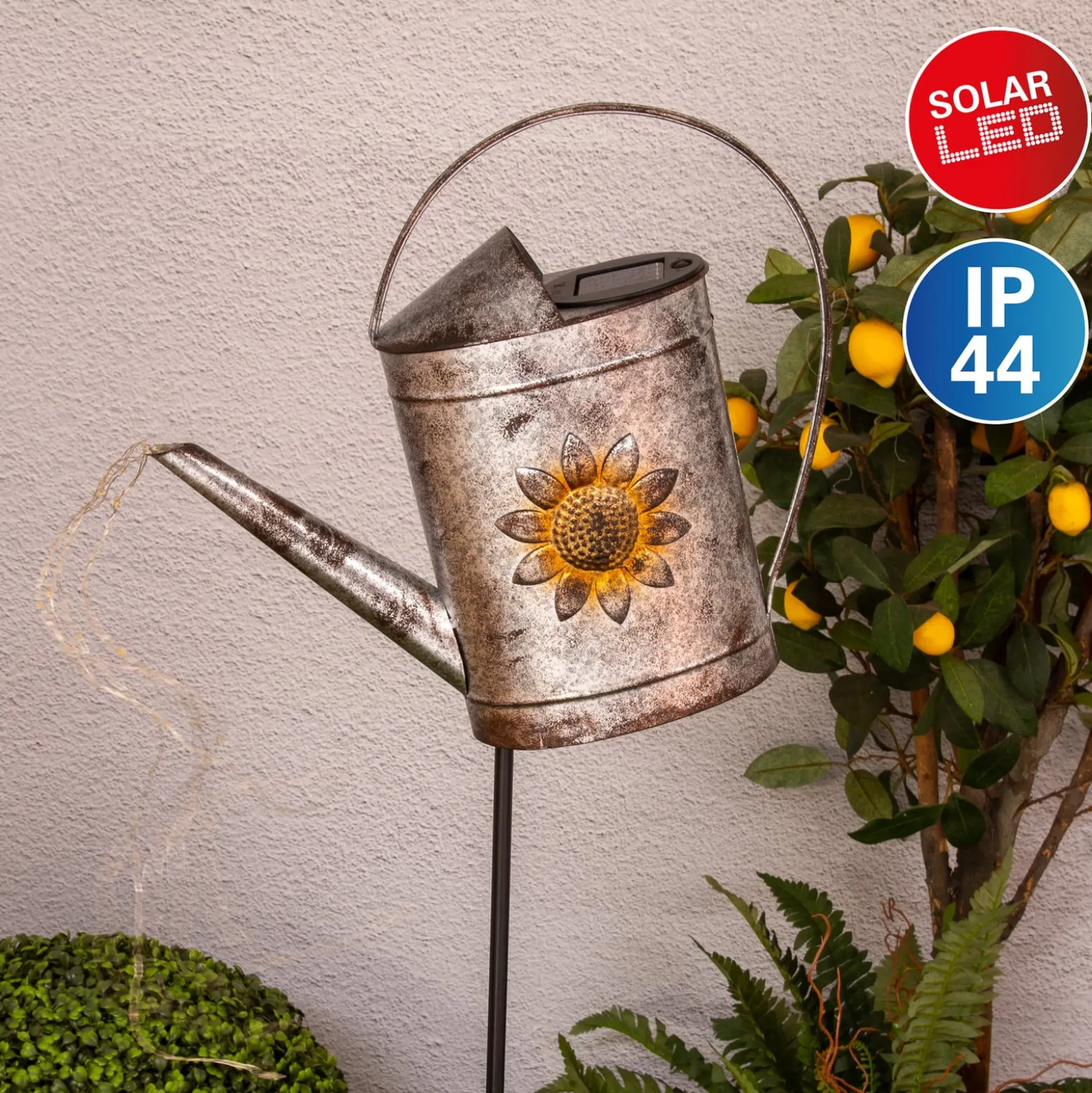 LED-Solar-Dekoleuchte 5282349 mit Gießkanne