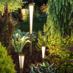 LED-Solarfackel Tecka mit Sensor, 52 cm, Duratek