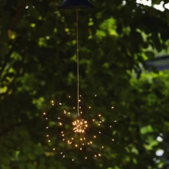 LED-Solarhängeleuchte Firework