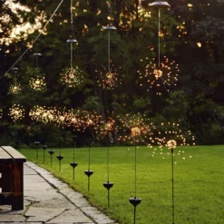 LED-Solarhängeleuchte Firework