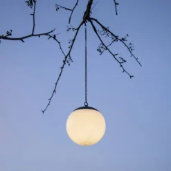LED-Solarhängeleuchte Globus