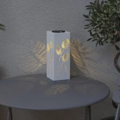 LED-Solarlampe Albaleaf, 2 Nutzungsmöglichkeiten