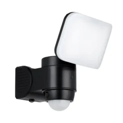 LED-Solarlampe Casabas mit Sensor, schwarz