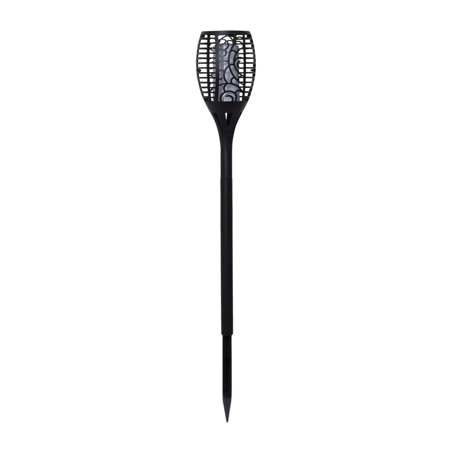 LED-Solarlampe Flame, drei Nutzungsoptionen, 54 cm