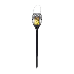 LED-Solarlampe Flame, drei Nutzungsoptionen, 42 cm