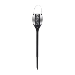 LED-Solarlampe Flame, drei Nutzungsoptionen, 42 cm