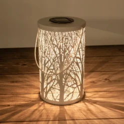 LED-Solarlaterne 5266523 mit Waldmotiv