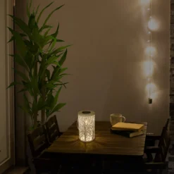 LED-Solarlaterne 5266523 mit Waldmotiv