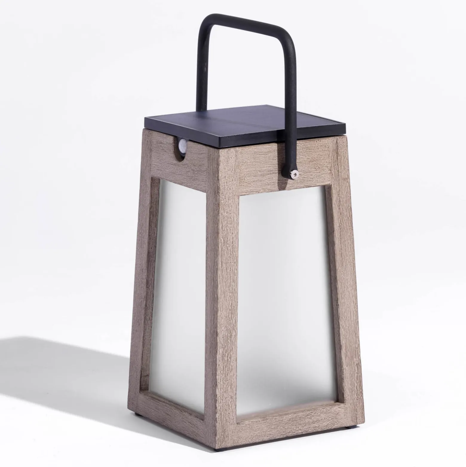 LED-Solarlaterne Tecka tragbar, Duratek 25 cm