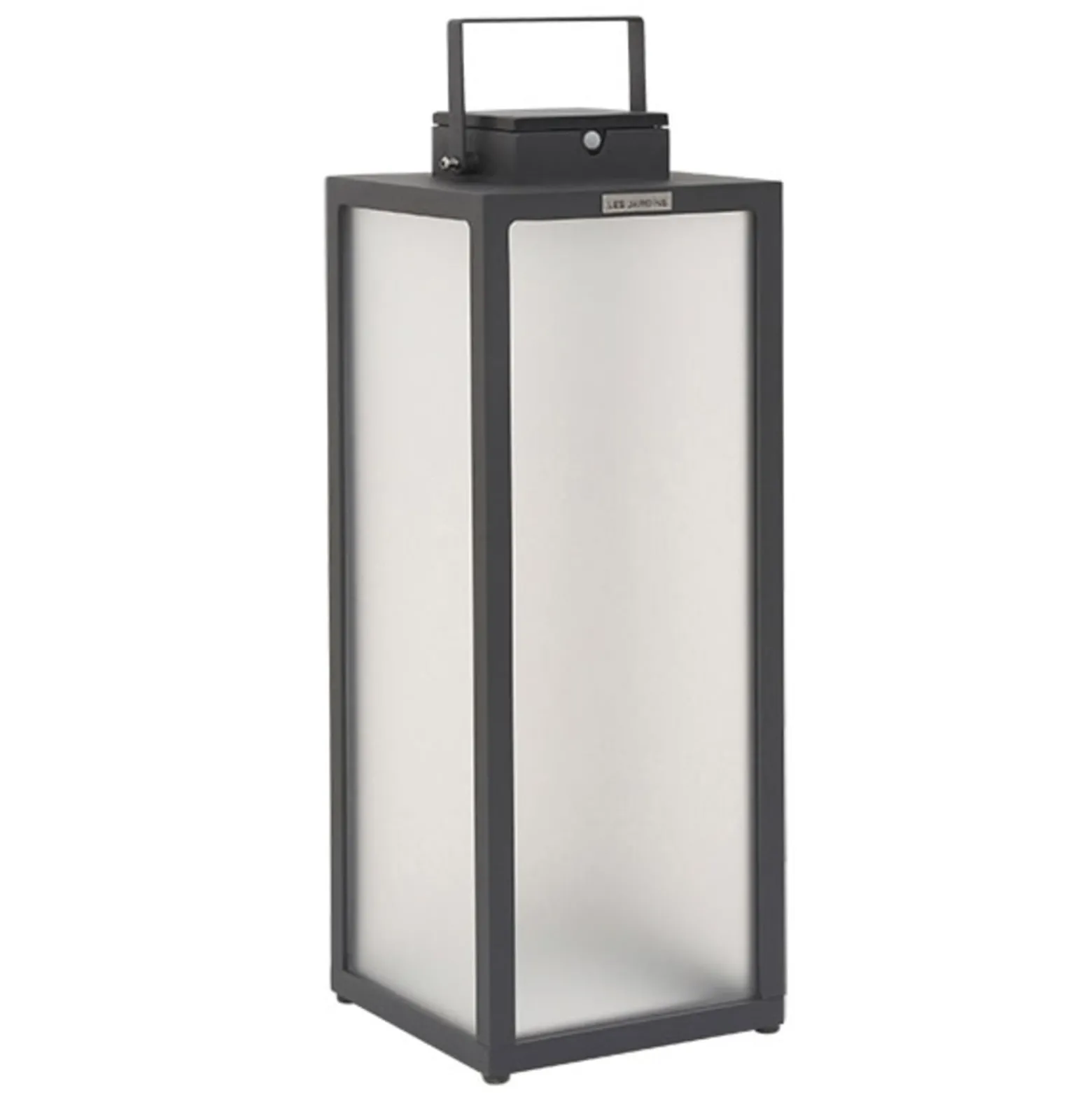 LED-Solarlaterne Tradition, anthrazit, Höhe 65 cm