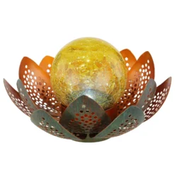 LED-Solarleuchte 33655, Blüte, Ø 22 cm