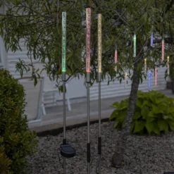 LED-Solarleuchte Bubbly im 3er-Set, multicolour