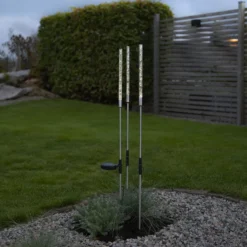 LED-Solarleuchte Bubbly im 3er-Set, warmweiß