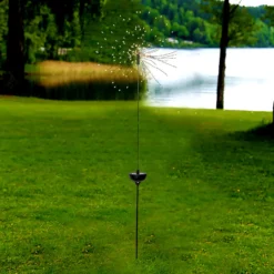 LED-Solarleuchte Firework mit Erdspieß, 100 cm