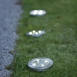LED-Solarleuchte Lawnlight, mit Erdspieß