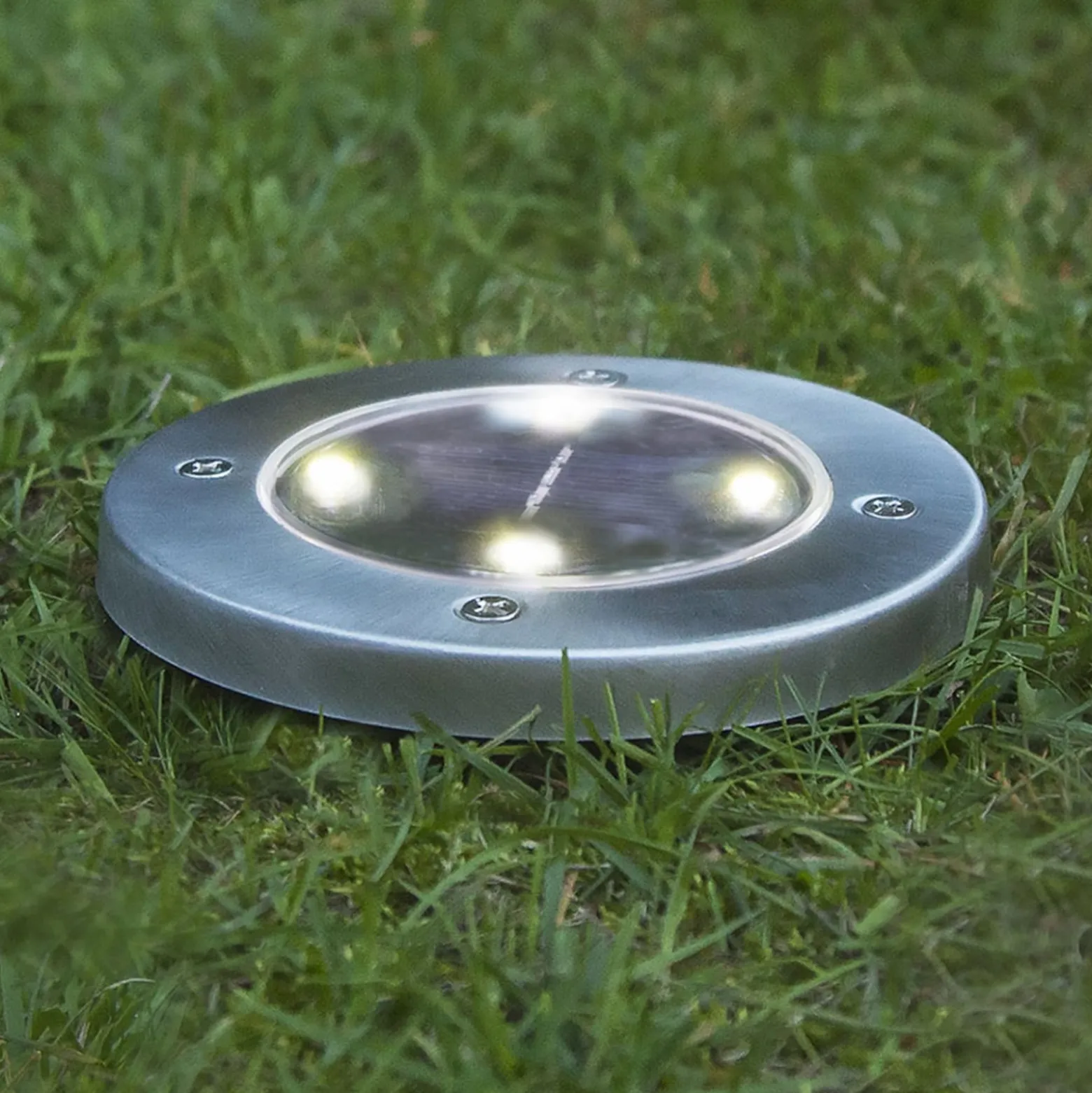 LED-Solarleuchte Lawnlight, mit Erdspieß