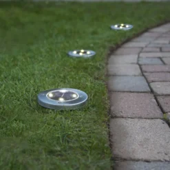 LED-Solarleuchte Lawnlight, mit Erdspieß