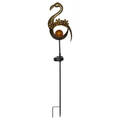 LED-Solarleuchte Melilla Bird in Flamingo-Form