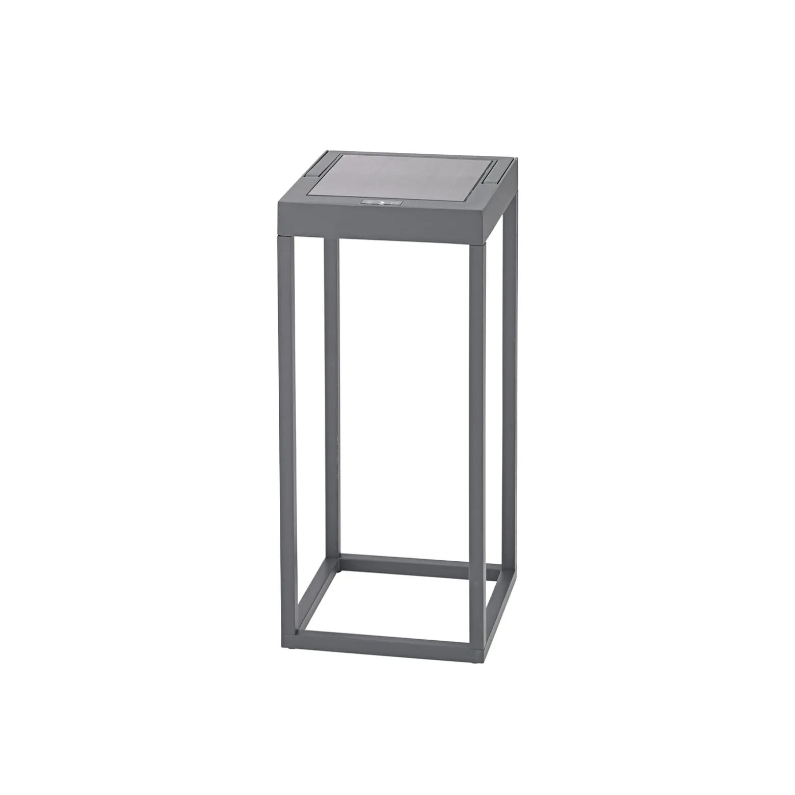 LED-Solarleuchte Numove, graphitgrau, Höhe 32,5 cm