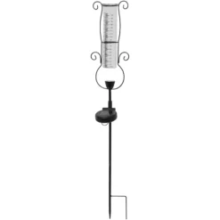 LED-Solarleuchte Pluvio mit Regenmesser
