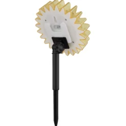 LED-Solarleuchte 33598 Sonnenblume Ø 13 cm, gelb, Kunststoff