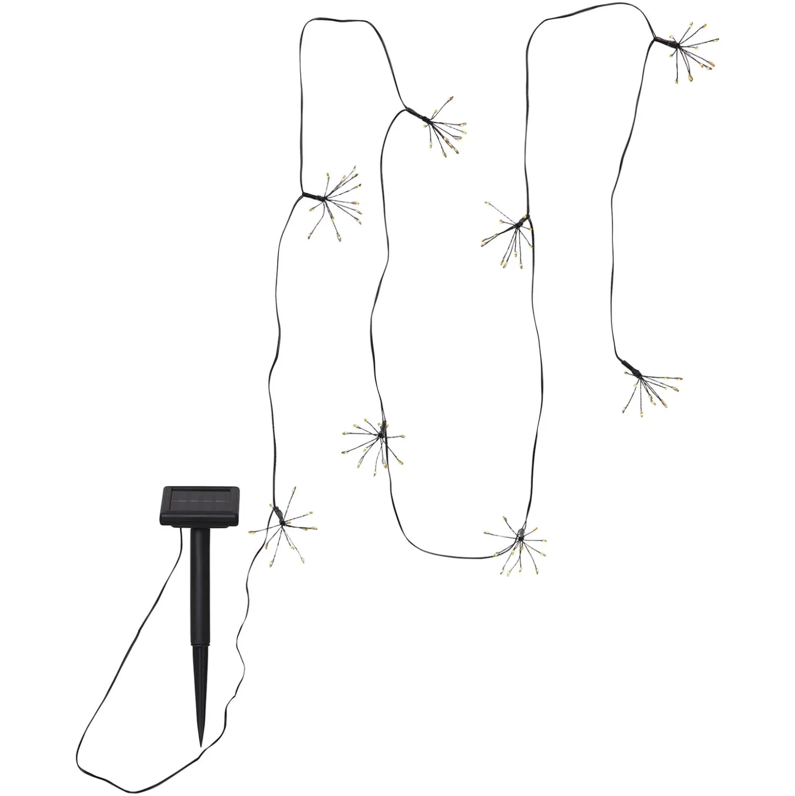 LED-Solarlichterkette Firework