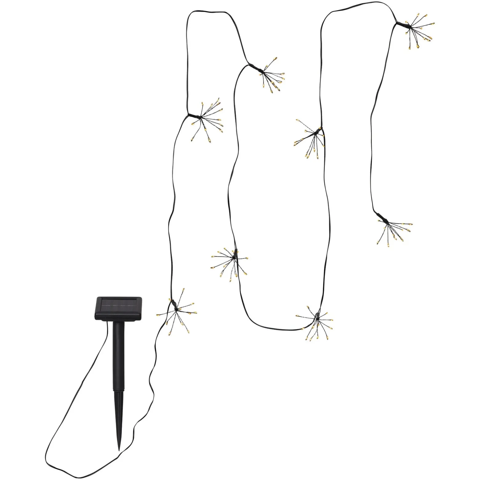 LED-Solarlichterkette Firework